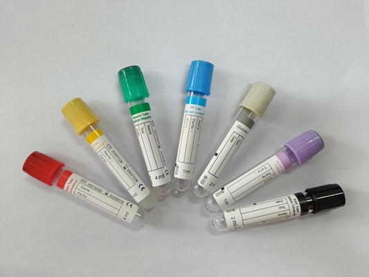 K2 / K3 Vacuum Blood Collection EDTA Tube Glass PET 16*100mm