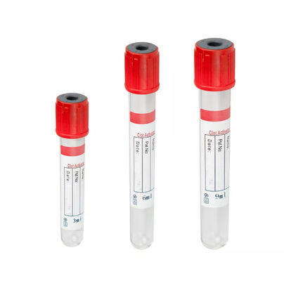 PET Plain Blood Collection Tube With Various Volumes And Sizes For Different Tests