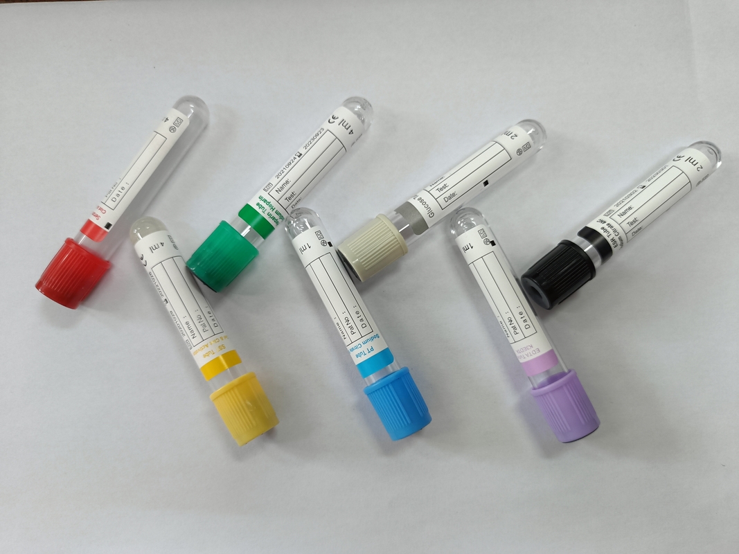 K2 / K3 Vacuum Blood Collection EDTA Tube Glass PET 16*100mm