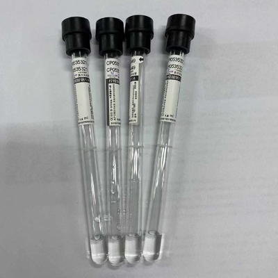 1.6ml ESR κιτρικού άλατος νατρίου μαύρο κενό πλαστικό γυαλιού σωλήνων