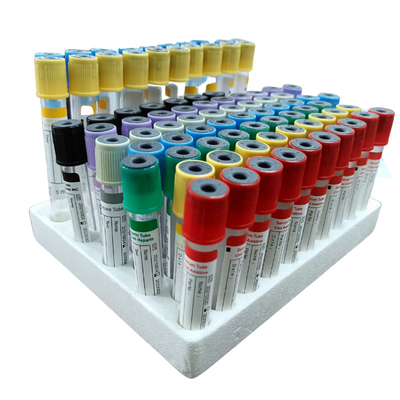 ESR Vacuum Blood Collection Δοκιμαστικός σωλήνας μιας χρήσης Γυαλί PET EDTA Απλό Gel Ηπαρίνη