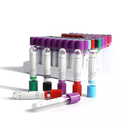 1-10ml ιατρικό προσαρμοσμένο σωλήνας μέγεθος συλλογής αίματος θρόμβων κενό