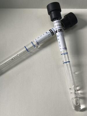 8*120mm ESR σωλήνας κενού με 3,8% κιτρικό νάτριο (4:1 αναλογία)